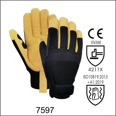 High Abrasion Anti-vibration Gloves with EN ISO 10819 : 2013 / A1: 2019 certified  