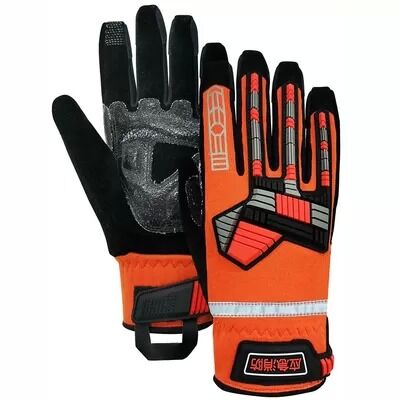 Heavy-Duty Firefighter Work Gloves XF-633-2006 | Heat Resistant Cut Resistant Waterproof Rescue Gloves
